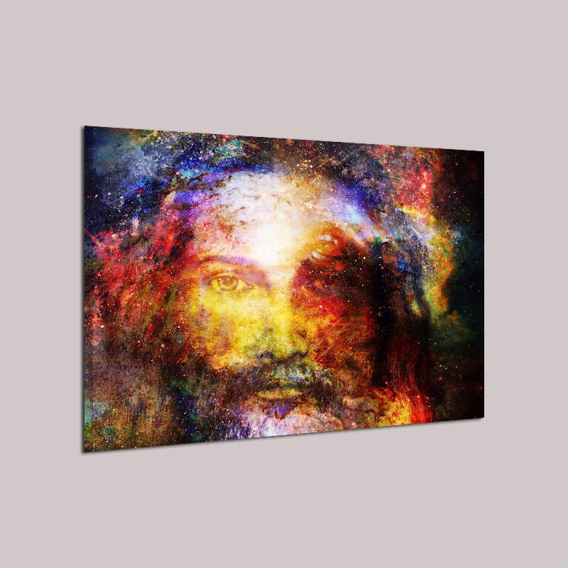 Miico Ručne Maľované Olejomaľby Jesus Portrait Wall Art Pre Domácu Dekoráciu