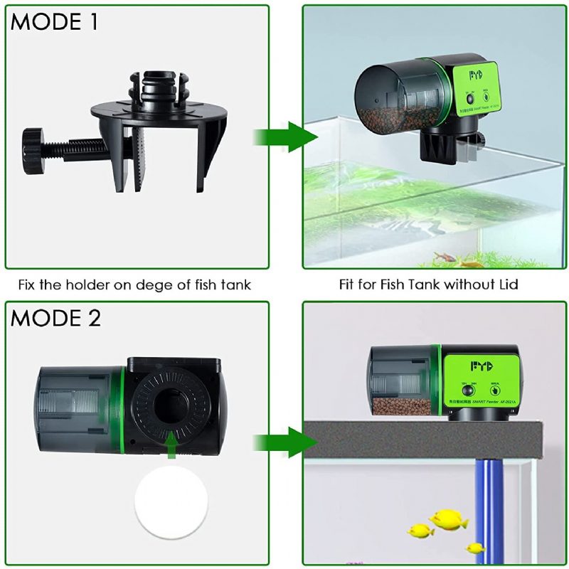 Automatický Dávkovač S Časovačom Pre Akvárium Fish Feeder