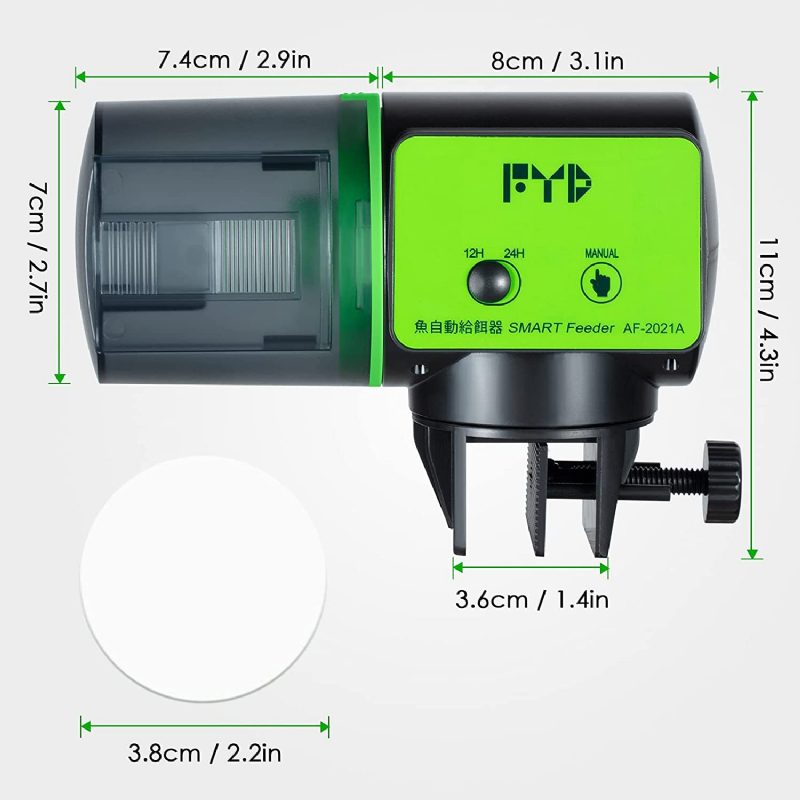 Automatický Dávkovač S Časovačom Pre Akvárium Fish Feeder