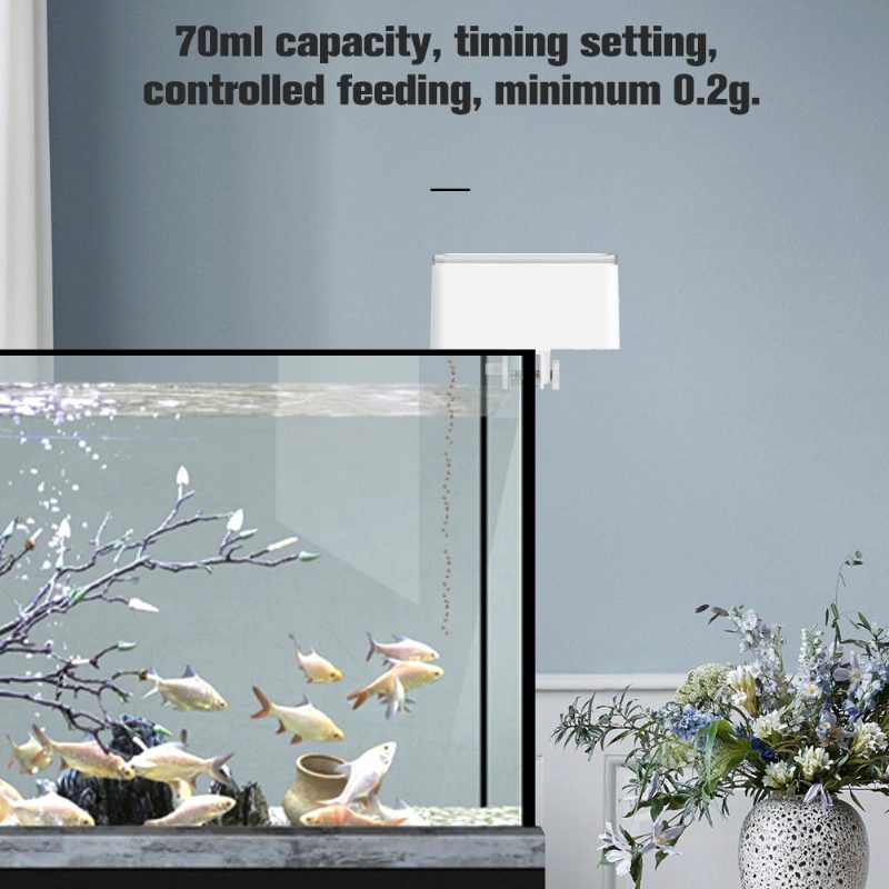 Digitálny Časovač S Automatickým Podávačom Rýb Smart Feeder Aquarium Tool