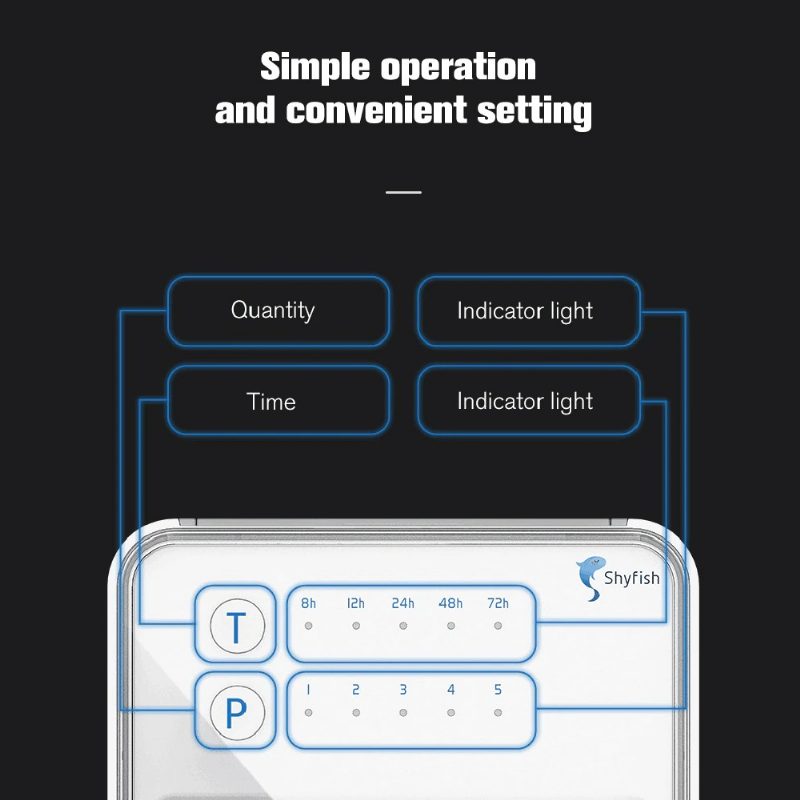 Digitálny Časovač S Automatickým Podávačom Rýb Smart Feeder Aquarium Tool