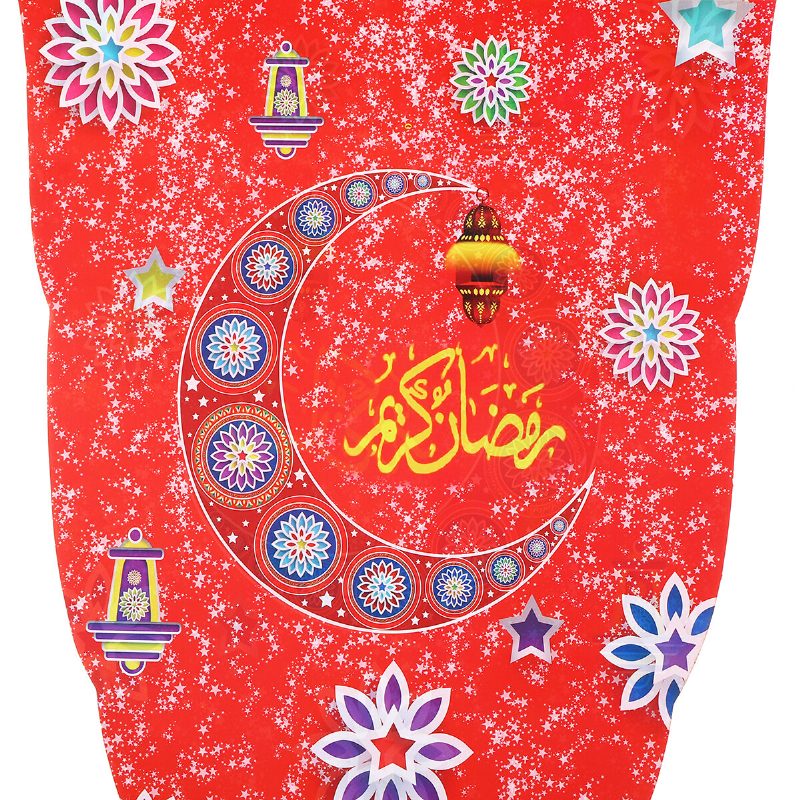 8 Ks Ramadán Mubarak Arabský Strnádka Islamská Oslava Vlajka Dekorácie