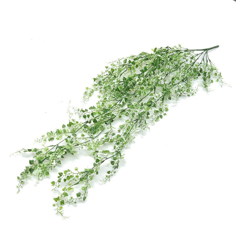 84 cm Umelé Listy Viniča Zelený Listový Ratan Ozdoby Z Brečtanu Na Dekorácie Na Svadobnú Hostinu