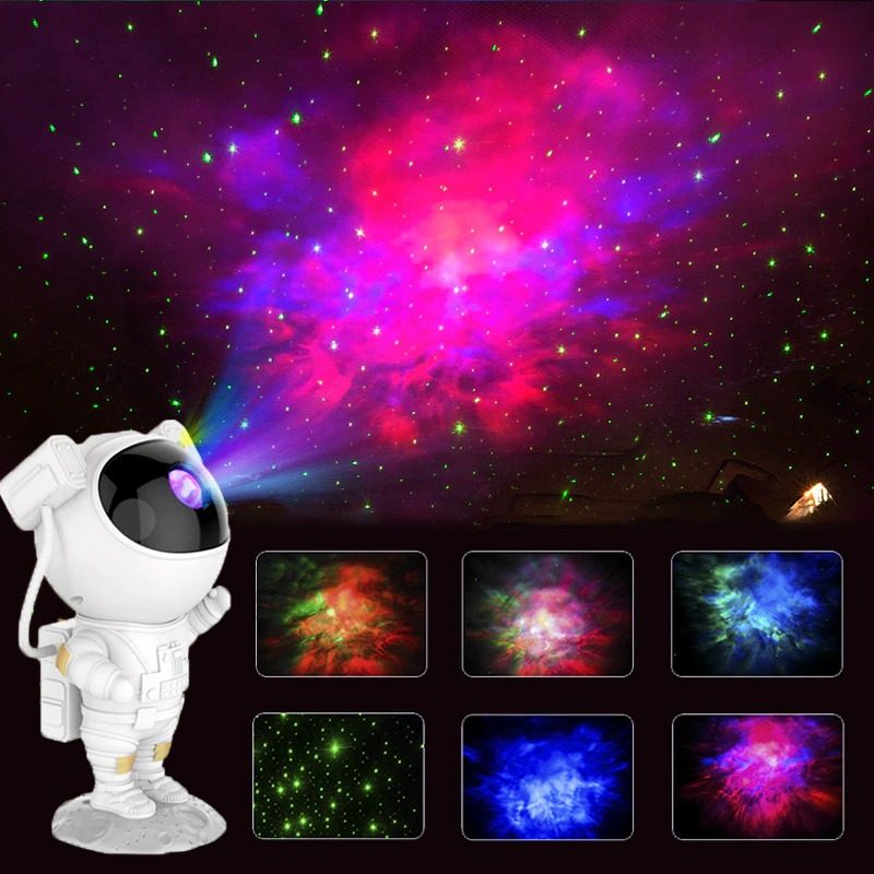 Astronaut Light Projector Led Kids Galaxy Diaľkové Ovládanie