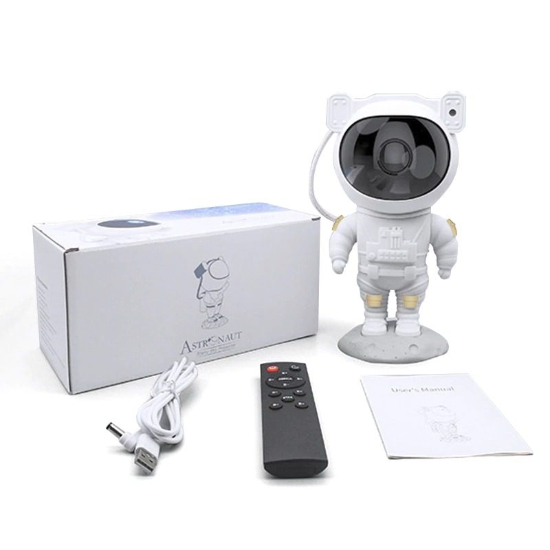 Astronaut Light Projector Led Kids Galaxy Diaľkové Ovládanie