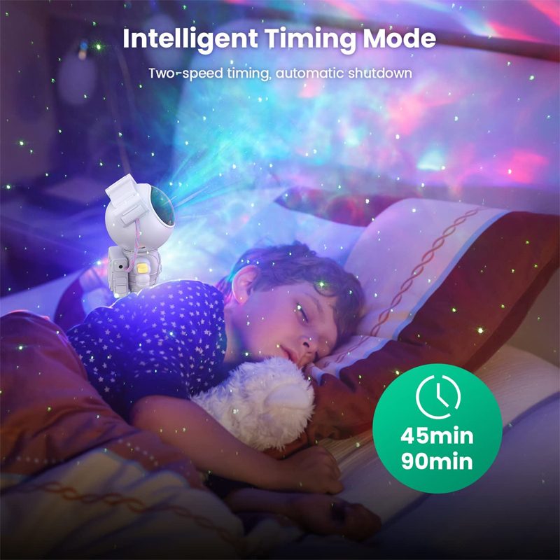 Astronaut Light Projector Led Kids Galaxy Diaľkové Ovládanie