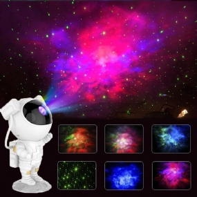 Astronaut Light Projector Led Kids Galaxy Diaľkové Ovládanie