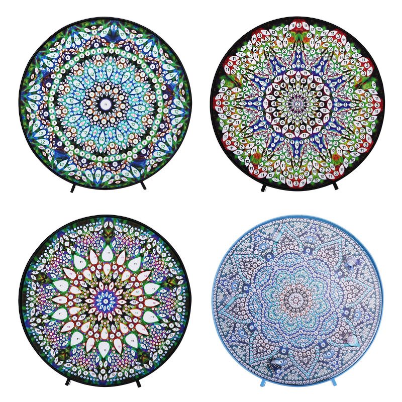 Diy Mandala Led Diamond Painting Light Lamp Vŕtačka Na Vyšívanie Art Craft Decor