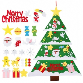 Diy Vianočná Dekorácia Na Vianočný Stromček Z Plsti Pre Domácnosť
