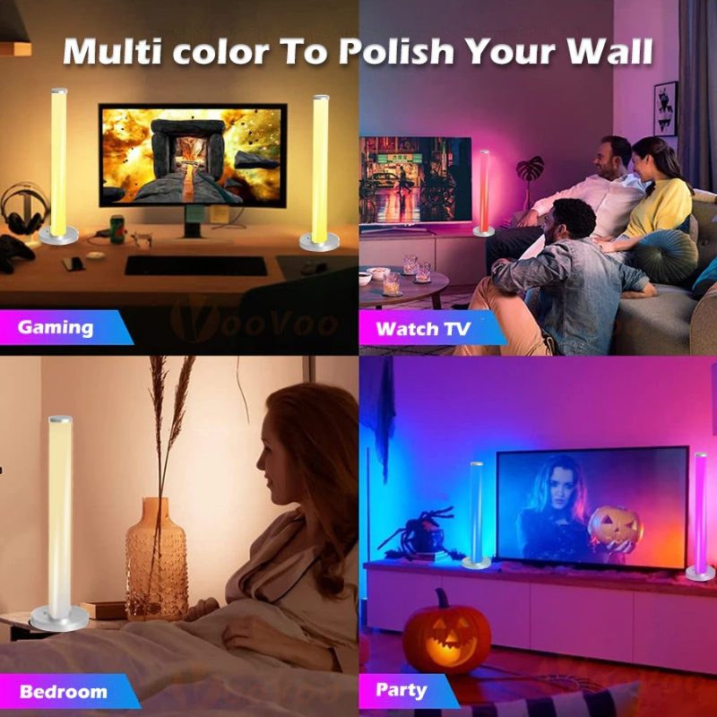 Inteligentné Led Svetlo Rgb S Diaľkovým A Zvukovým Aktivovaním