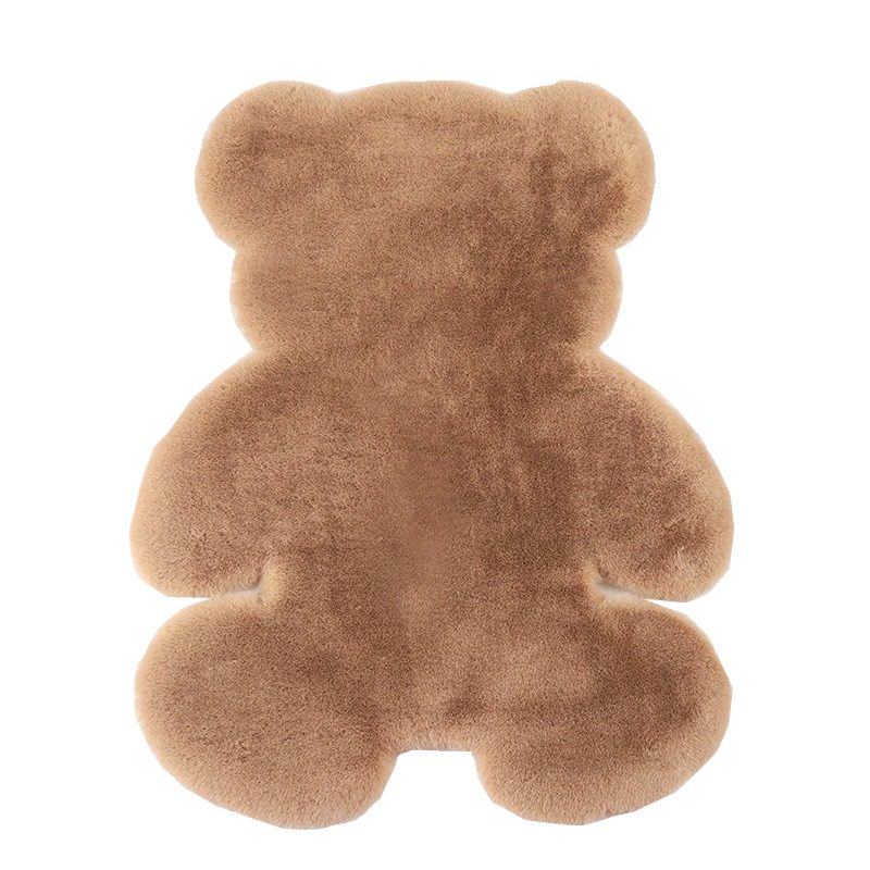 Koberec Bear Super Soft Silk Vnútorná Moderná Obývacia Izba Spálňa