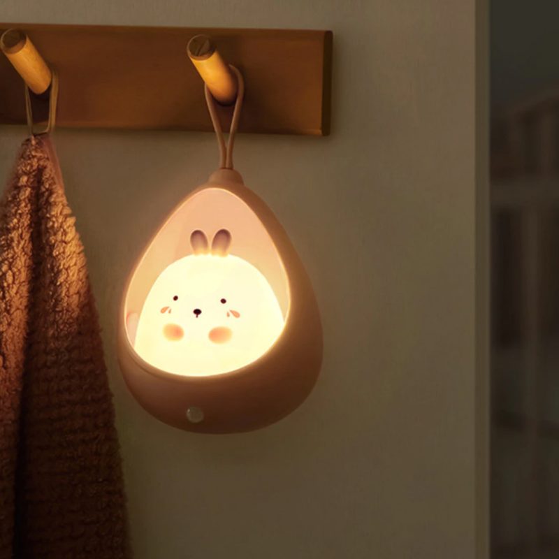 Led Lampa Nočný Senzor Usb Nabíjateľná