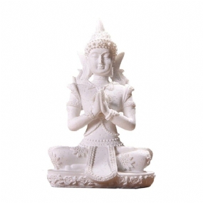 Miniatúrna Dekoratívna Figurína Sochy Budhu