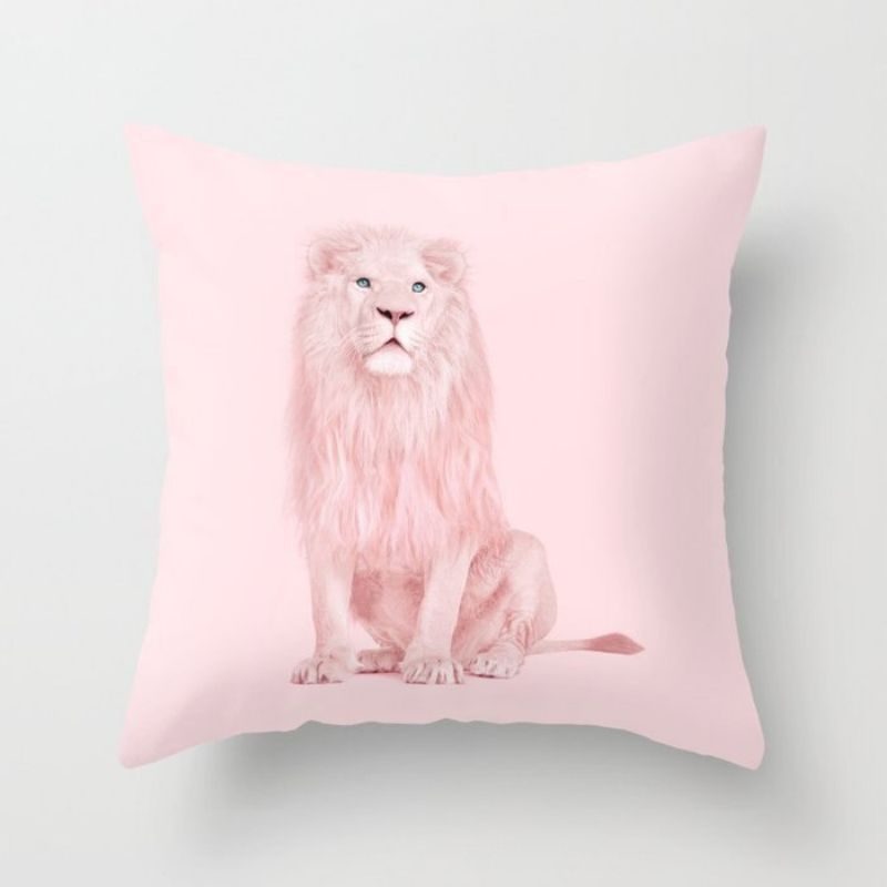 Puzdro Na Vankúše Cushion Pink Girls Geometrické Kreatívne Vzory