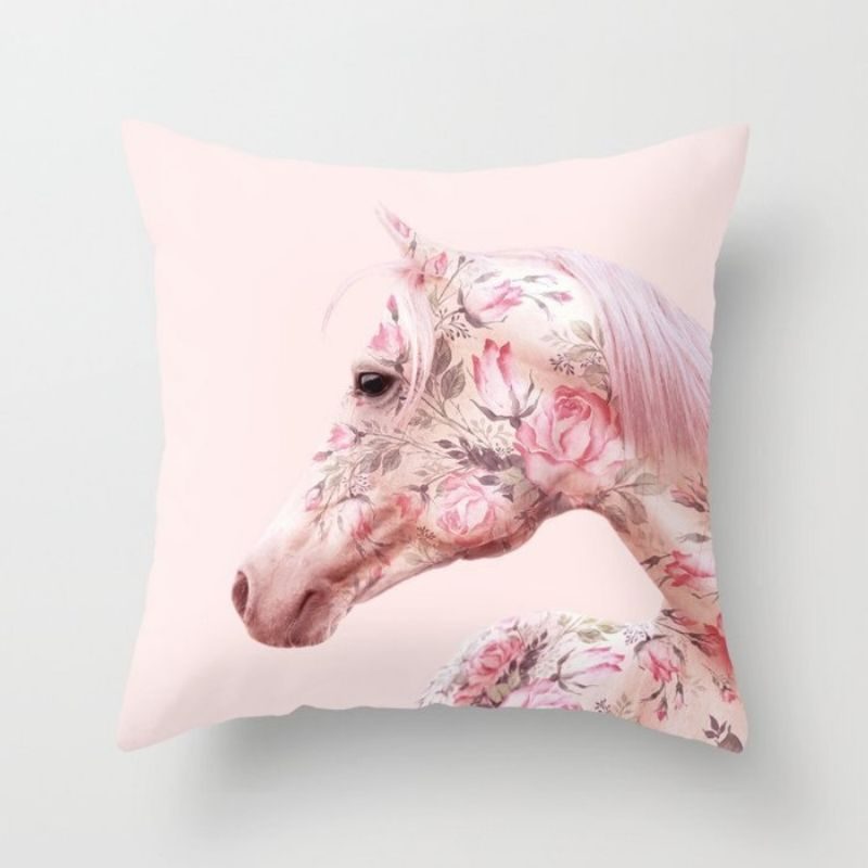 Puzdro Na Vankúše Cushion Pink Girls Geometrické Kreatívne Vzory