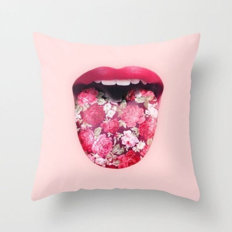 Puzdro Na Vankúše Cushion Pink Girls Geometrické Kreatívne Vzory