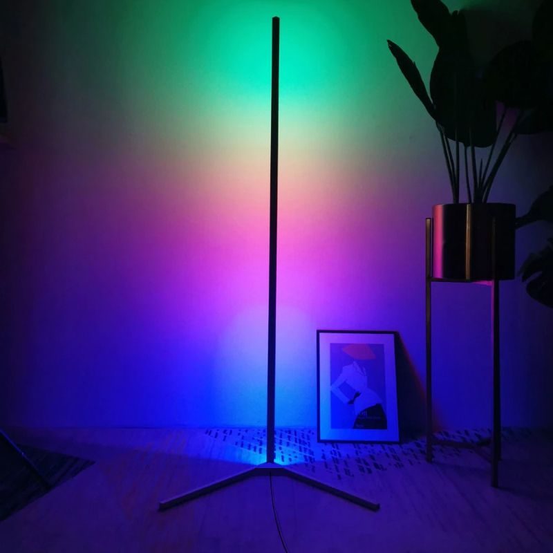 Rgb Led Lampa Nordic Corner Osvetlenie Obývacia Izba Spálňa