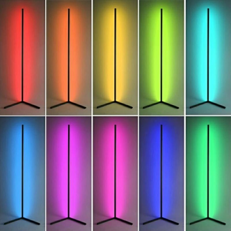 Rgb Led Lampa Nordic Corner Osvetlenie Obývacia Izba Spálňa