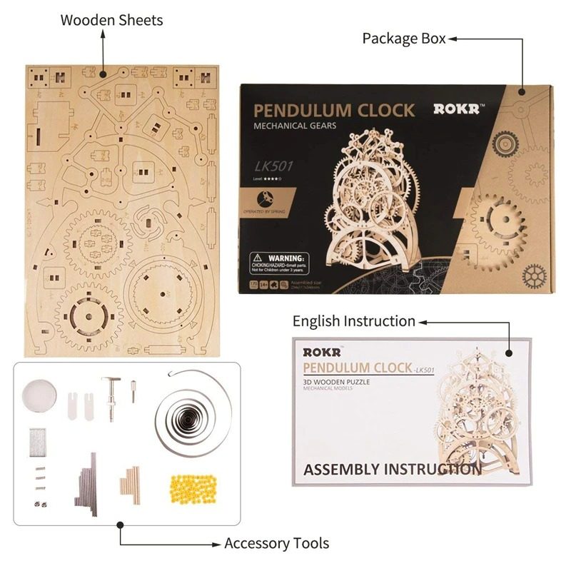 Stavebnice Modelov 3d Drevených Puzzle Zariadení