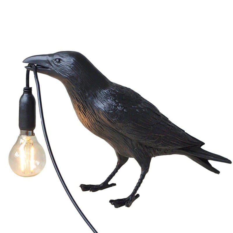 Stolná Lampa Lucky Bird Led Obývacia Izba Deco Spálne Lampy