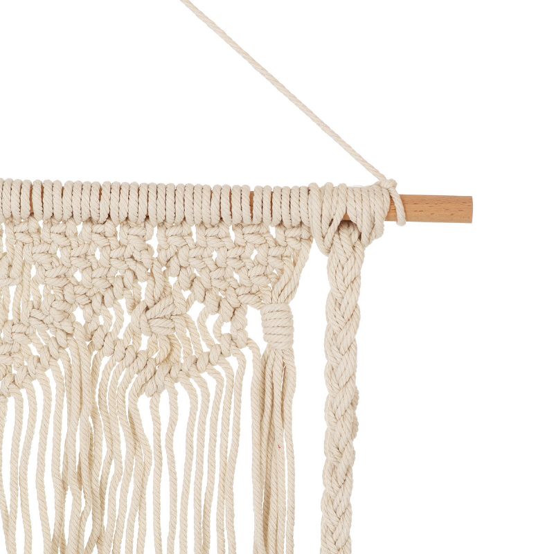 Woven Macrame Boho Plant Hanger Holder Tapestry Nástenné Umenie Pre Domáce Úložné Dekorácie