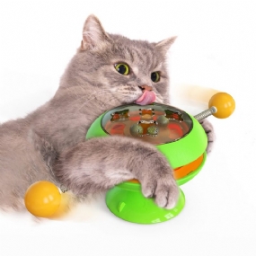 Interaktívna Cvičná Hračka Cat Otočná Catnip