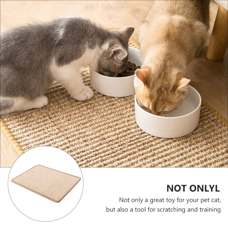 Prírodný Sisal Cat Anti-scratch Mat Protector Na Nábytok