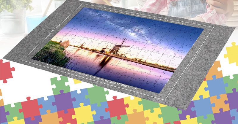 1000/1500 Dielikov Skladovacie Prikrývky Na Puzzle Deti Dospelí Krajinomaľba Podložka Na