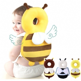 Batoľa Baby Head Protection Vankúš Backpack Wear – Bee