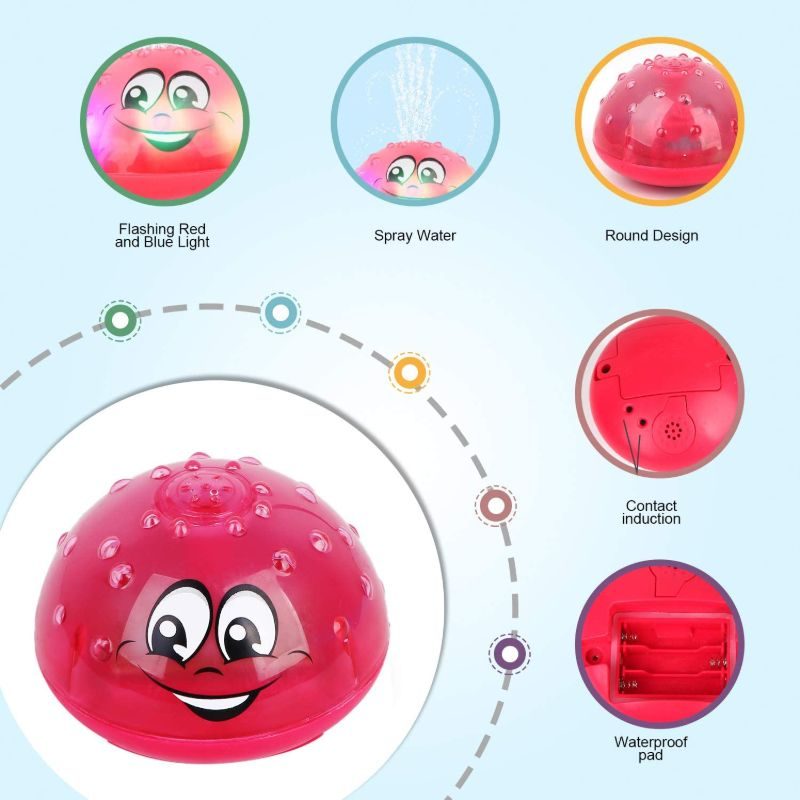 Ufo Led Svietiaci Postrekovač Sprcha Bazén Kúpeľňa Hračky Do Vane Pre Bábätko