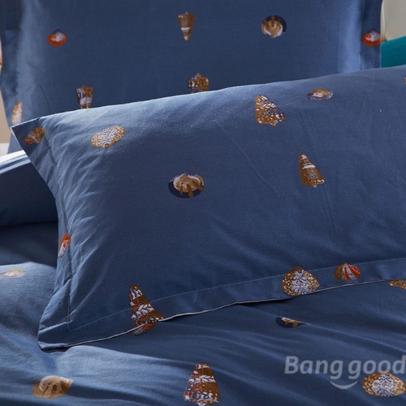 4ks Suit Cotton Conch Predestined Love Printen Thicken Bed Sets