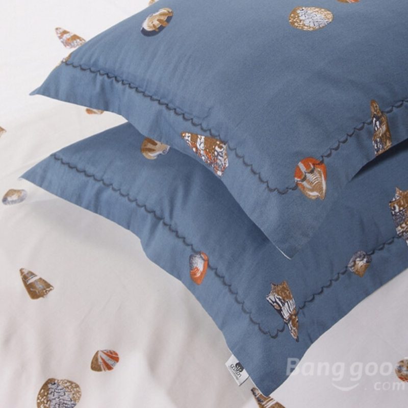 4ks Suit Cotton Conch Predestined Love Printen Thicken Bed Sets