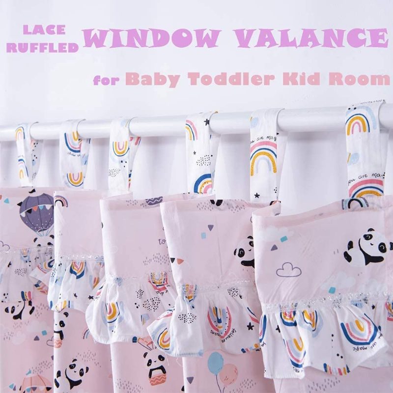 9ks Rainbow Cloud Panda Detská Postieľková Súprava Posteľnej Bielizne Dievčenská Ružová Obliečok Do Detskej Izby