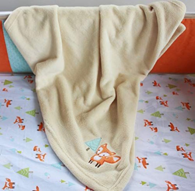 Hravá Súprava Obliečok Do Postieľky Fox Mint Posteľná Bielizeň S Mriežkou Arrow Print Do Detskej Woodland Nursery Viacfarebná Unisex 8ks