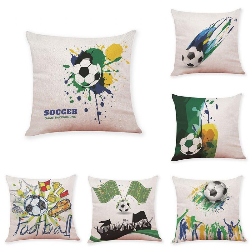 Majstrovstvá Sveta Vo Futbale V Rusku 2023 Home Decor Obliečky Na Vankúše Na Futbalové Na Domácu Pohovku V Spálni