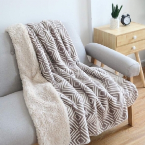 Sherpa Throw Deka Pohovka Stolička Ľahká Celosezónna 50 X 60 Palcov