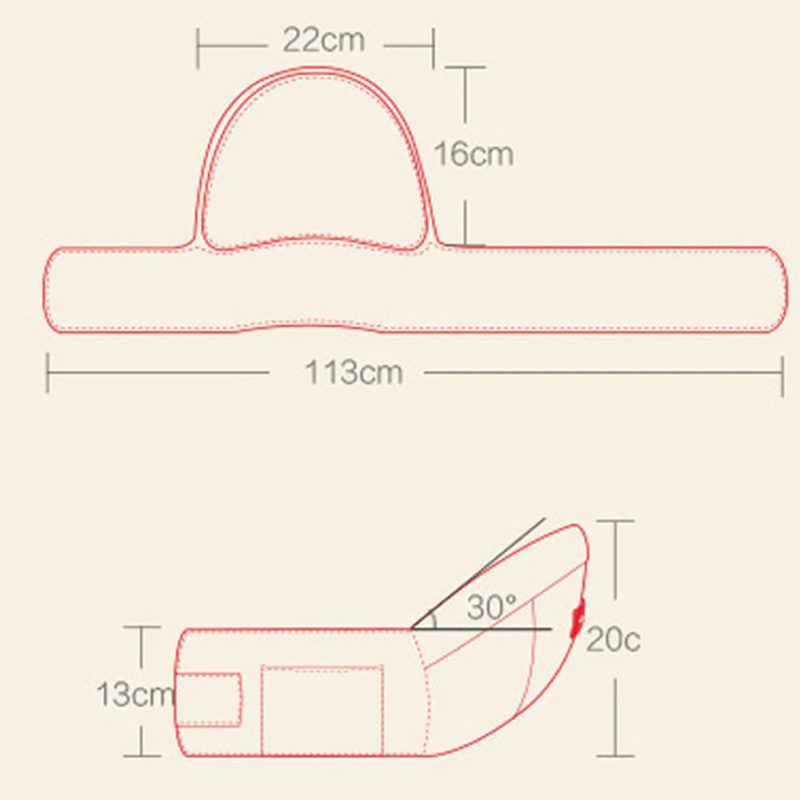 Detská Stolička Do Pása Ergonomický Bedrový Sedák