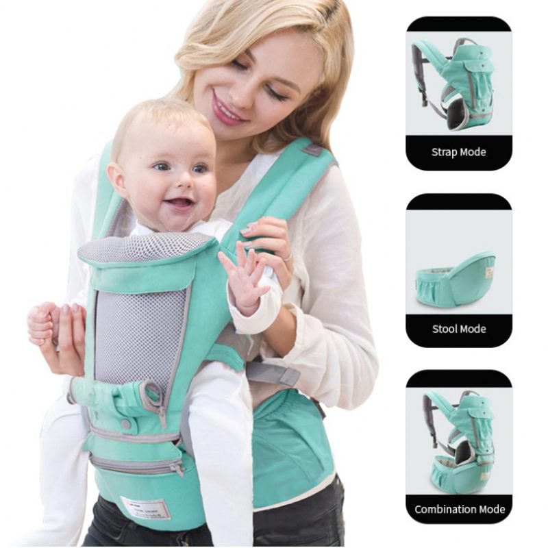 Detský Nosič All-in-one Wrap Ergonomická Bedrá