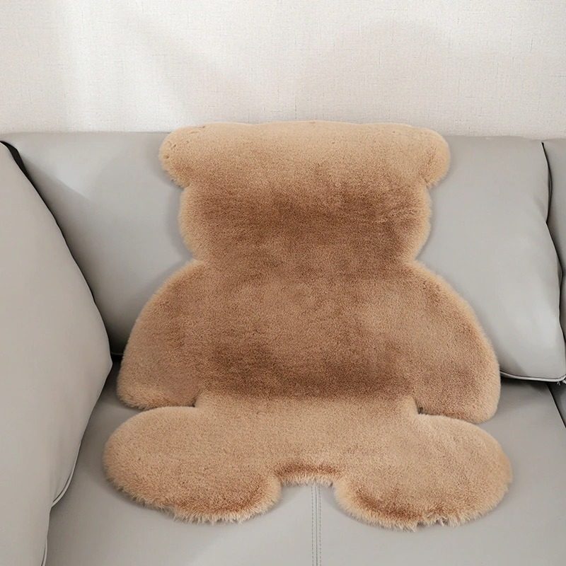 Koberec Bear Super Soft Silk Vnútorná Moderná Obývacia Izba Spálňa