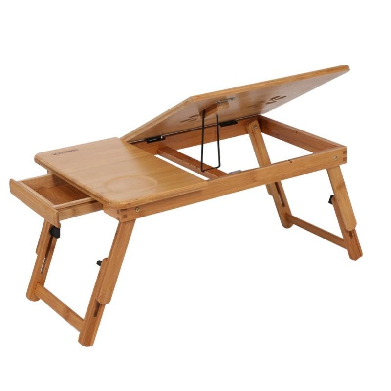 Lap Desk Bamboo Nastaviteľná Nocľaháreň