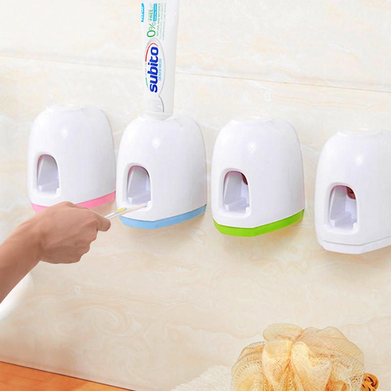 Honana Bx Plastová Kúpeľňová Automatická Zubná Pasta Squeezer Home Tooth Paste