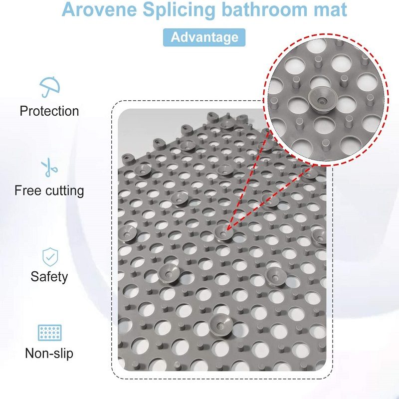 Spliced Bath Mat Wc Kuchyňa Bazén Vodotesný