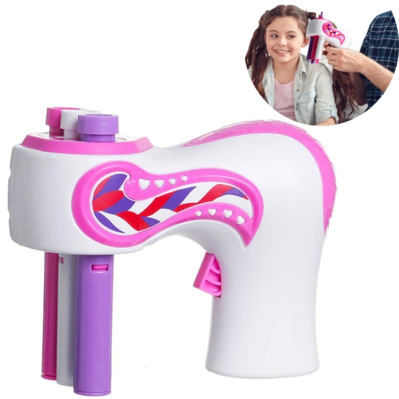 Vlasový Vrkoč Automatic Girls Hair Weave Twist Knitting Roll