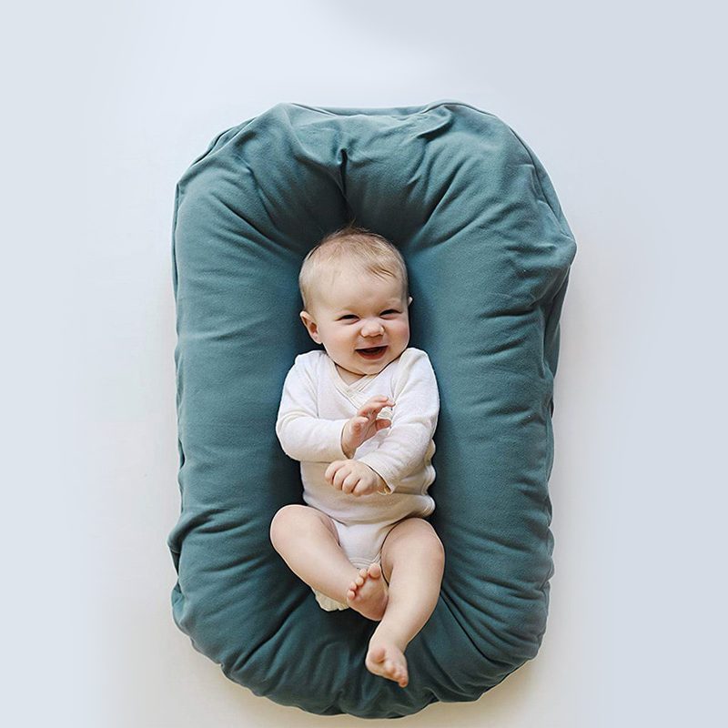 Baby Nest Lehátko Prenosná Ergonomická Detská Postieľka