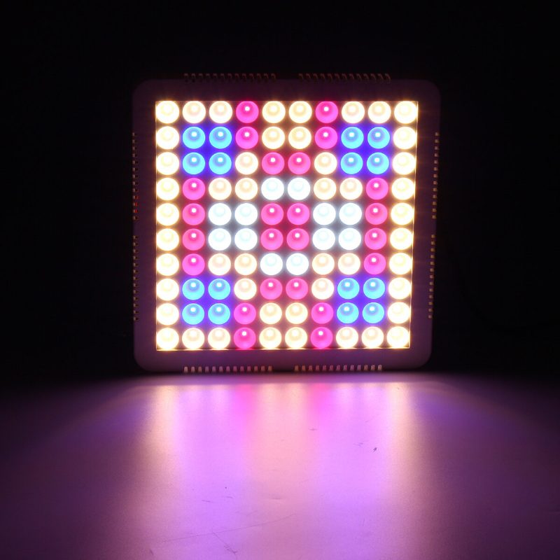 100 Led Grow Light Full Spectrum Panel Pre Vnútornú Hydrozeleninovú Kvetinovú Lampu