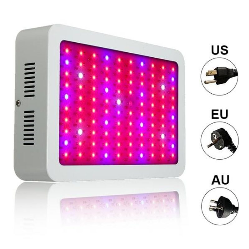 100w Full Spectrum 100 Led Grow Light Lampa Pre Rastliny Hydroponická Izbová Kvetina