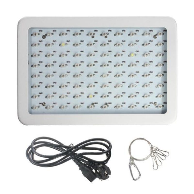 100w Full Spectrum 100 Led Grow Light Lampa Pre Rastliny Hydroponická Izbová Kvetina