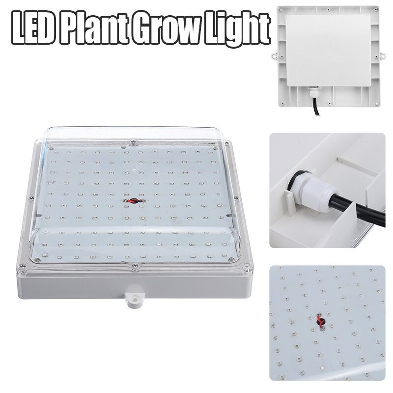 100w Led Svetelný Panel Na Pestovanie Rastlín V Skleníku Pre Hydroponické V Plnom Spektre