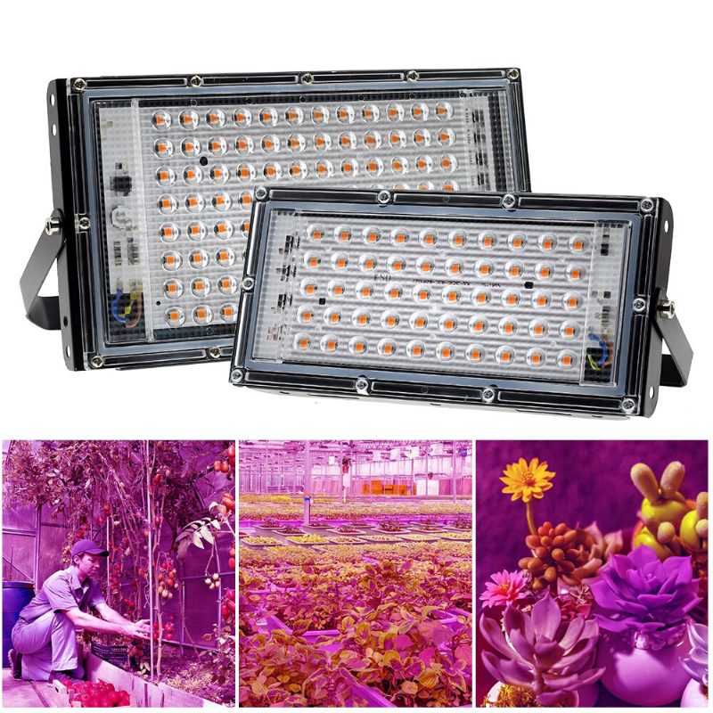 220v Led Svetlo Na Pestovanie Rastlín Fytolampa Na Full Spectrum Led Svetlomet Kvety Sadenice Na