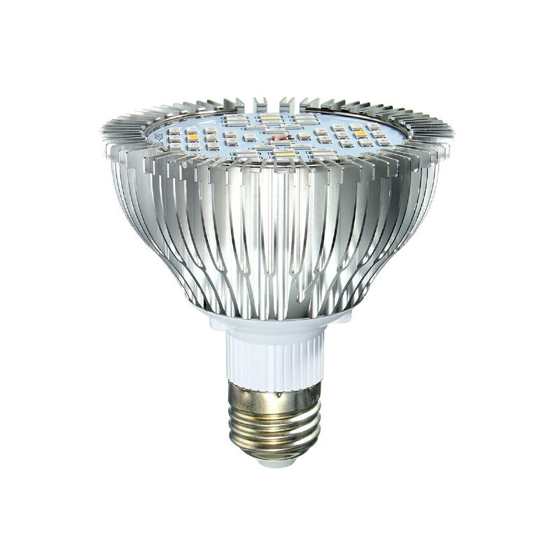 2ks E27-5730 1000 Lúmenov 15w Led Rastúca Lampa S Plným Spektrom 48ks Led Korálky Pre Rastliny